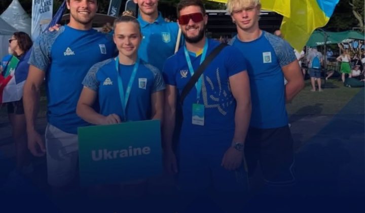 Ukraine won gold and silver medals