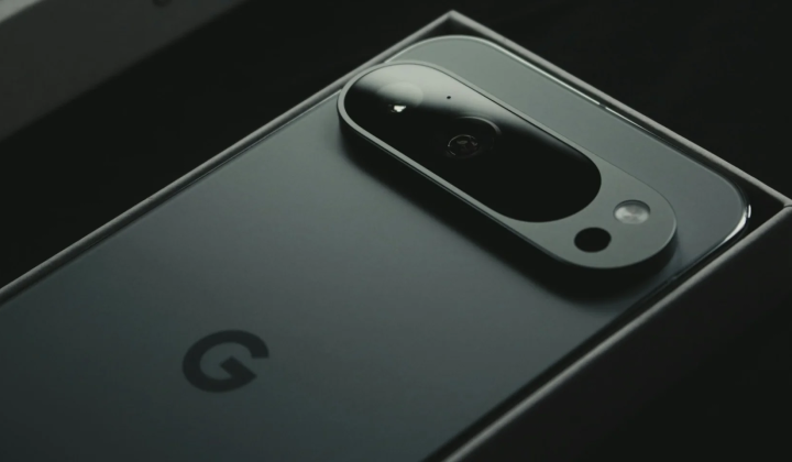 Pixel smartphone image in security