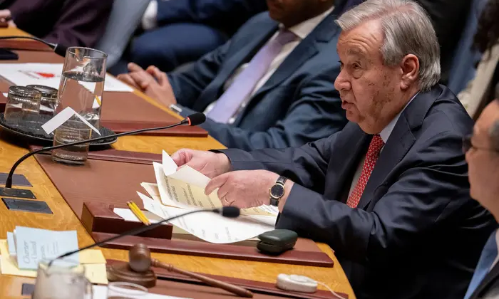UN Secretary General calls for ceasefire