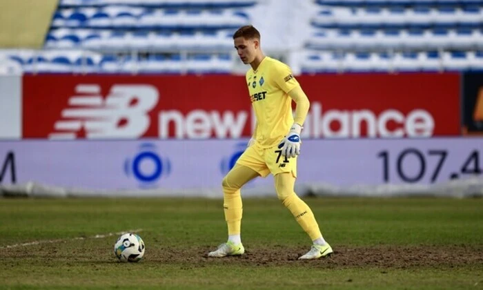 Dynamo U19 player Surkis historic record