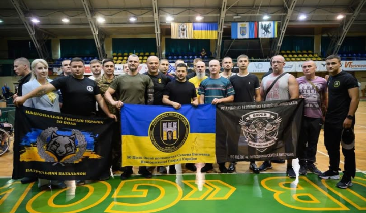 Зеленський вітає ветеранів змагань
