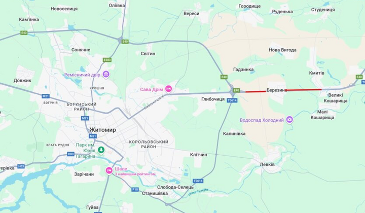 Взрыв под Житомиром: количество жертв и объездные маршруты
