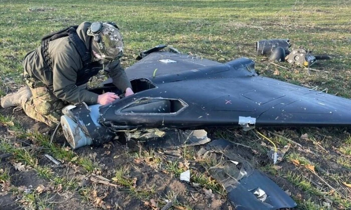 145 дронов во время атаки на Украину