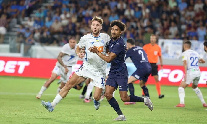 Поразка «Динамо» від «Пафоса» на футболі