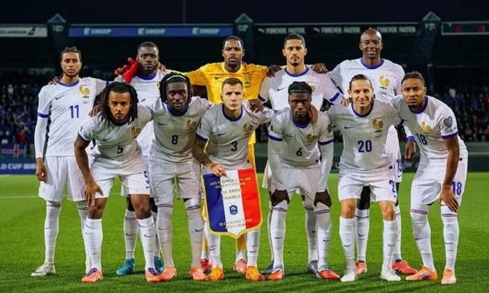 Состав сборной Франции на матче