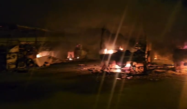 Injured from drone attacks in Odessa
