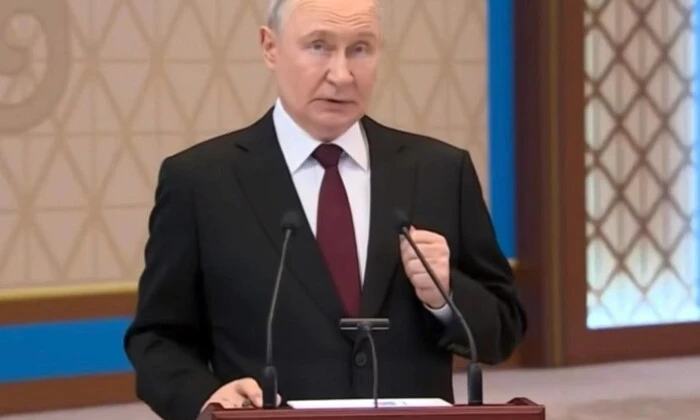 Putin threatens to destroy anyone attacking RF