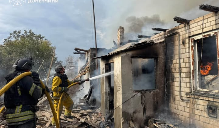 Rescuers in Sloviansk saved a man