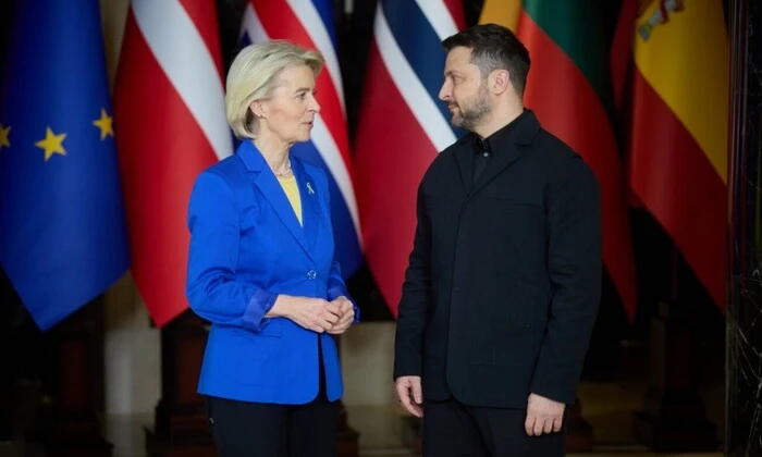 Zelensky and von der Leyen discuss energy support