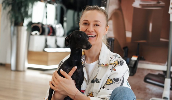 Olga Martinovska cooks on a yacht in Ibiza