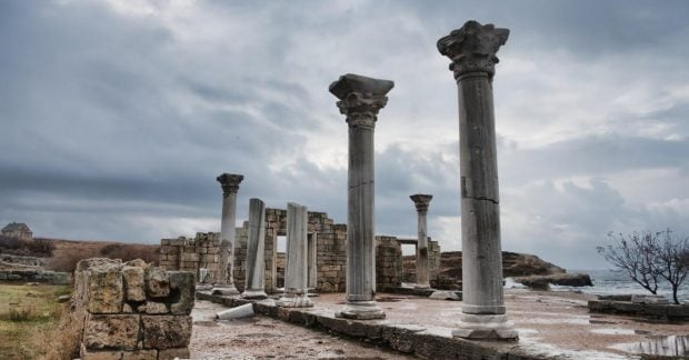 Археологічний пам'ятник Херсонес в Криму