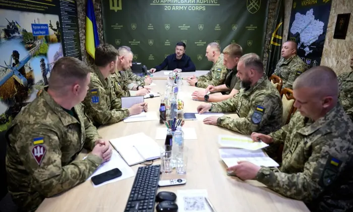 Zelensky awarded fighters in Dnipro region