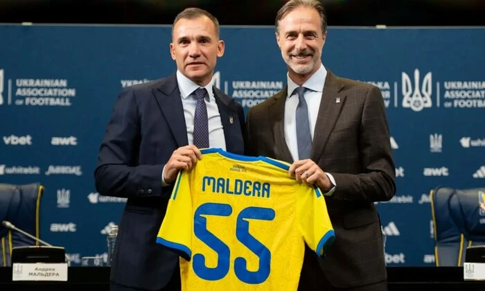 Shevchenko presents new coach of Ukrainian national team