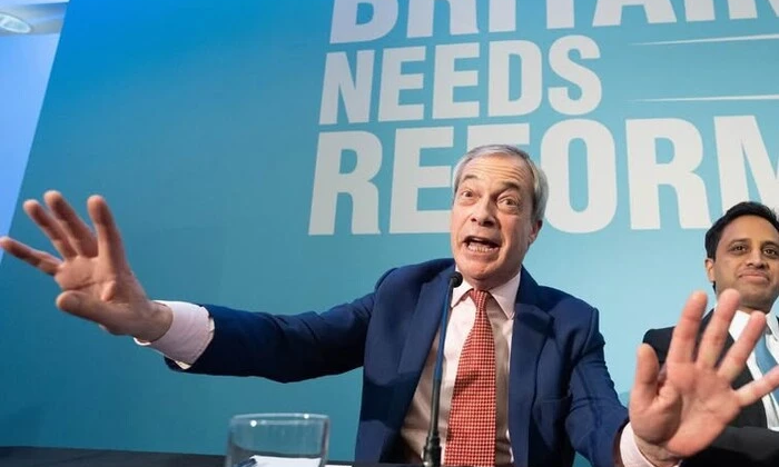 Faraj Party won 677 seats in UK