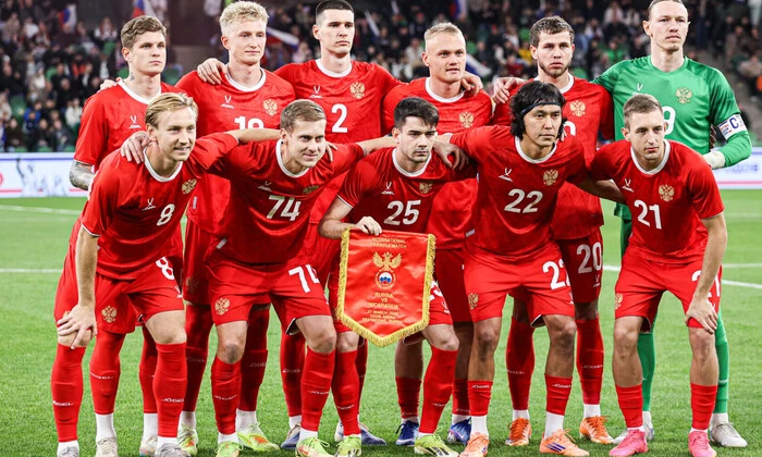 Футбольный матч Россия - Буркина-Фасо