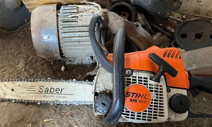 Место задержания незаконных лесорубов в Винницкой области