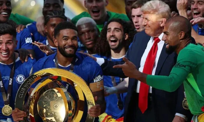 Игрок Челси возмущен присутствием Трампа