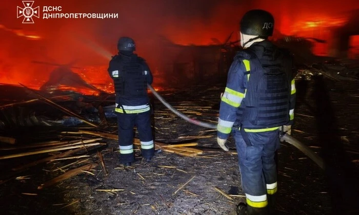 Атака ворога на сільськогосподарське й транспортне підприємство