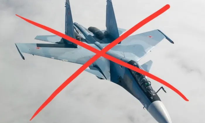 Втрата російського винищувача біля Зміїного