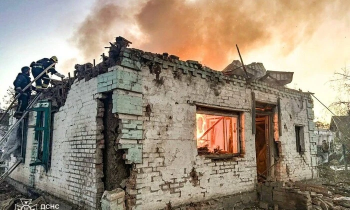 Реактивний КАБ ураження в місті Лозова