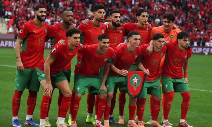 Morocco team celebrates winning Africa Cup-2025