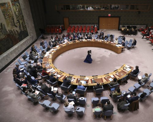 Россия в Совбезе ООН. Украина протестирует.