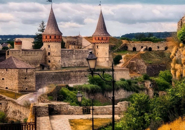 Picturesque nature of Ukraine in autumn