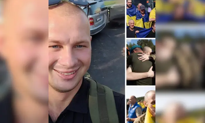 Встреча защитника из Золочева и сына