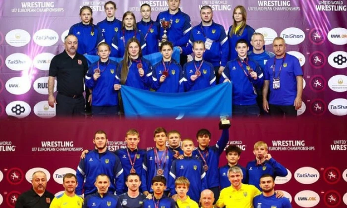 Українські спортсмени на підіумі Європейського чемпіонату U17