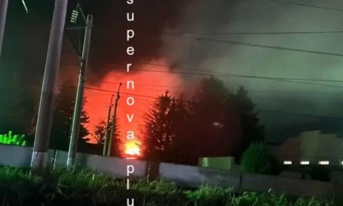 Атака безпілотників на залізничну станцію