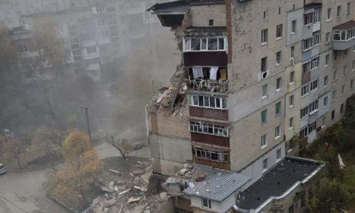 Взрыв газа в Хмельницком