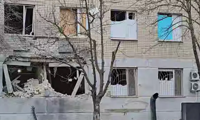 Атака на пологовий будинок у Херсоні