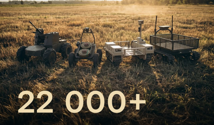 Ground robots for Ukrainian army