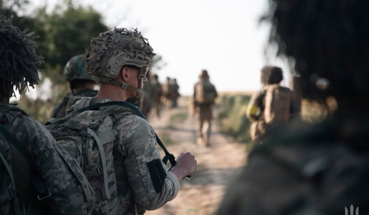 Ukrainian Marines received congratulations