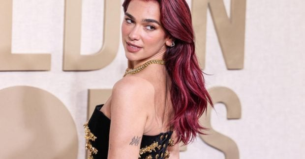 Dua Lipa travels in Europe