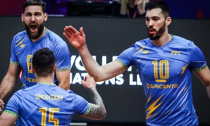 Україна перемогла у грі в волейболу