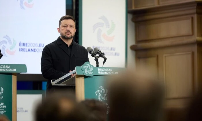 Zelensky announces EU membership