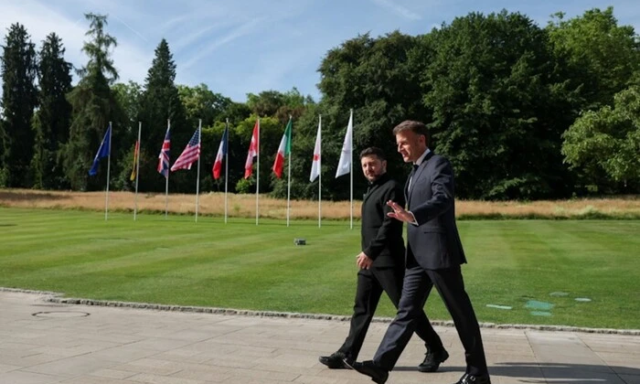 Зеленский на саммите G7: укрепление ППО