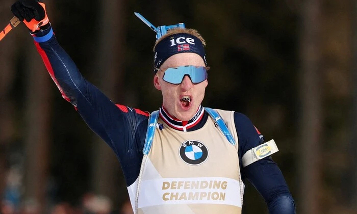 Біатлоніст забив гол у футбольному матчі