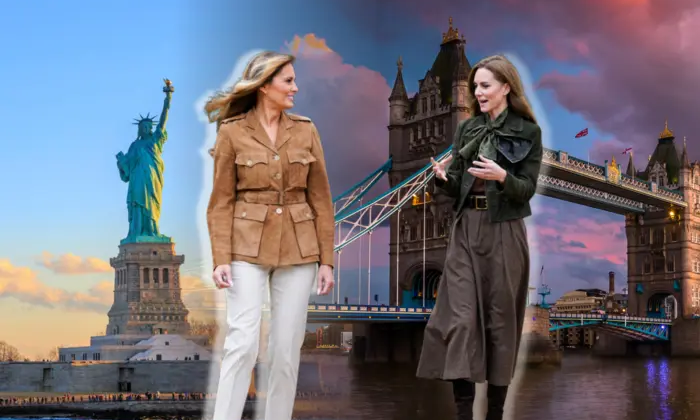The Looks of Melania Trump and Kate Middleton