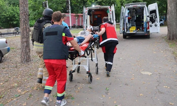 Поранені та загибла від атаки