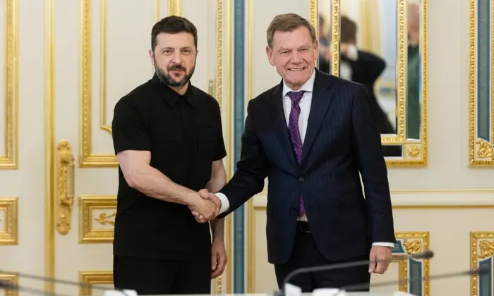 Встреча Зеленского с главой МИД Германии