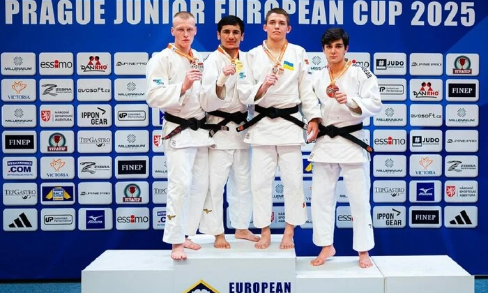 Украина завоевала четыре награды на Кубке Европы по дзюдо среди юниоров