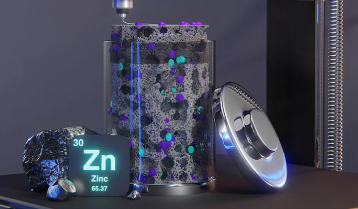 Цинковый аккумулятор с 3D-напечатанным электродом