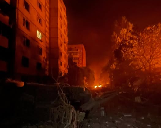Ужасное событие в Киеве: ракетный обстрел