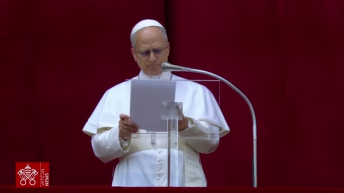 Pope Leo XIV urges Moscow to cease fire in Oleshky