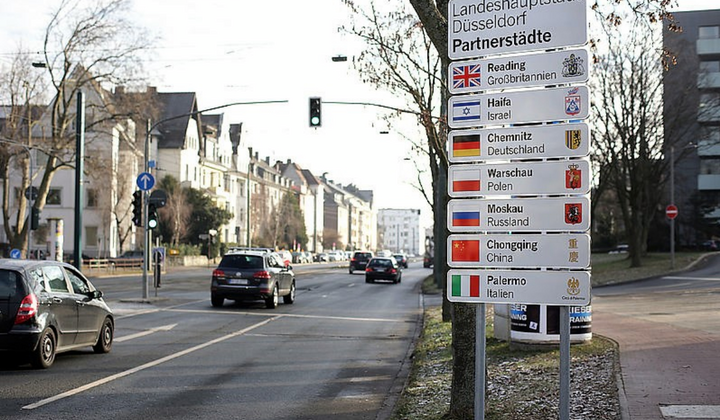 Дюссельдорф видаляє всі знаки побратимства з Москвою