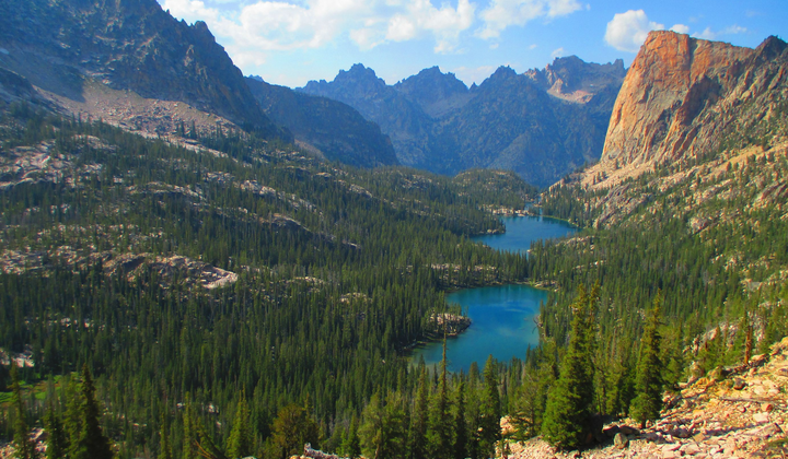 Національный парк Sawtooth в Айдахо