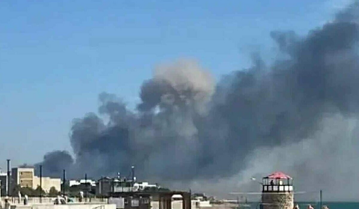 Повітряний удар по Російському Криму