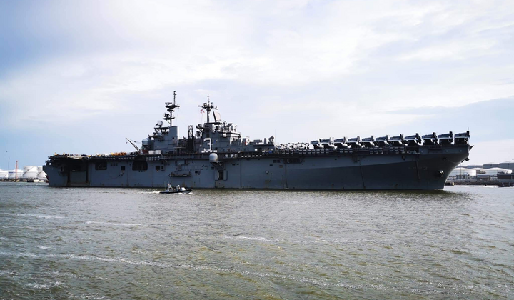 Американський десантний корабель USS Kearsarge прибув до Литви